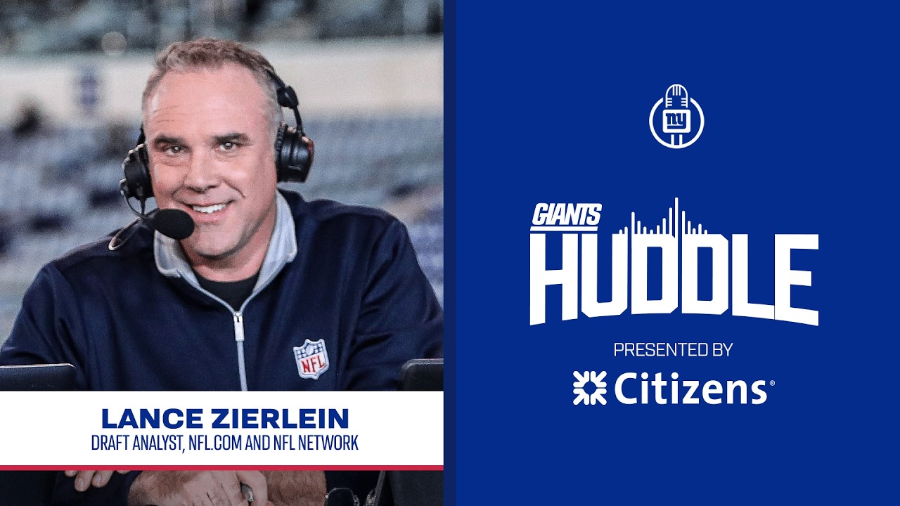 NFL Network&rsquo;s Lance Zierlein | Giants Huddle | New York Giants
