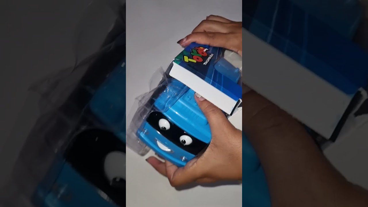 ASMR Unboxing and Testing Toy Tayo Bus ASMR No Talking