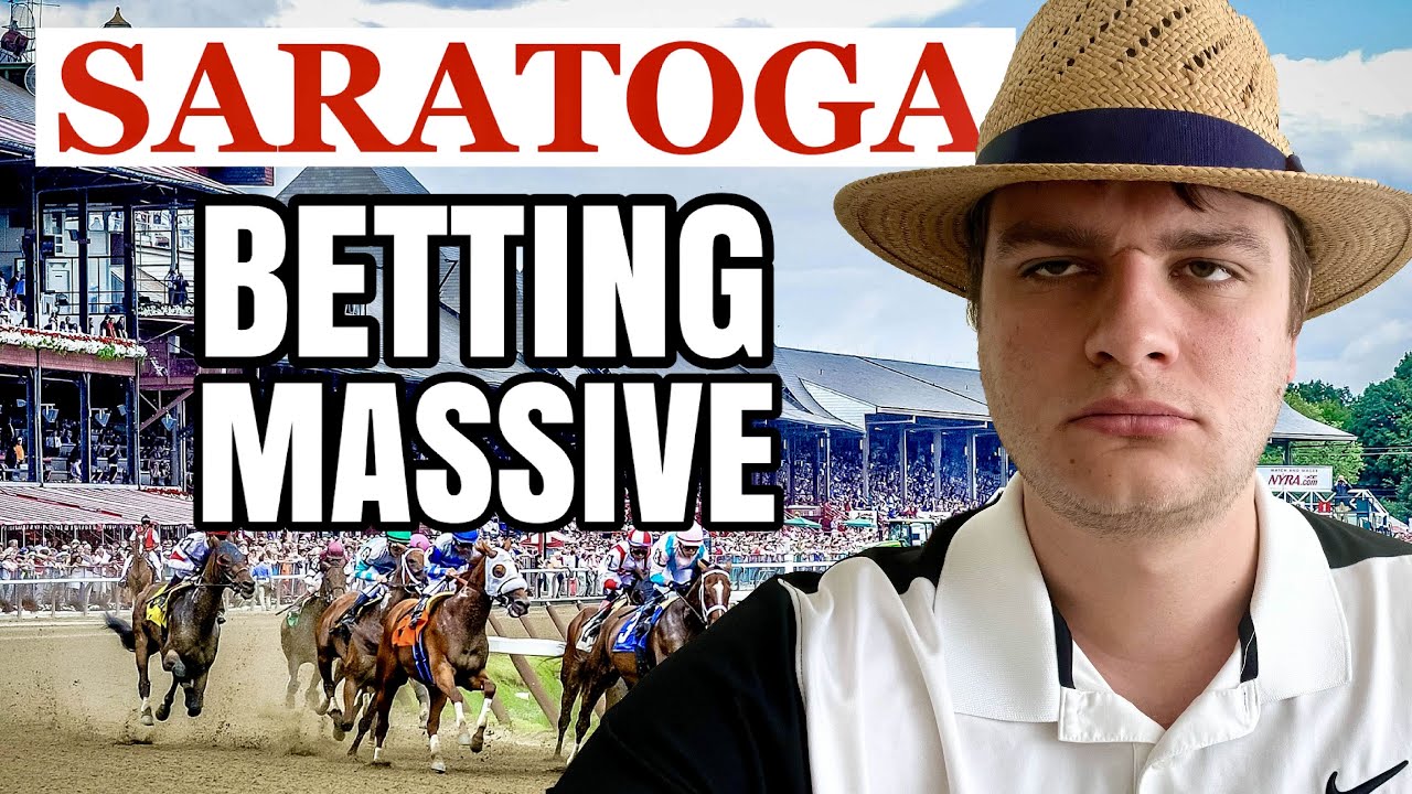 BIGGEST RACE OF THE YEAR AT SARATOGA!