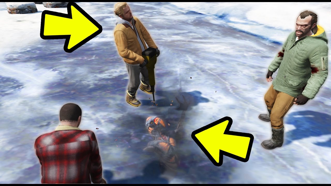 PODEMOS REMOVER O ALIEN CONGELADO DE NORTH YANKTON? GTA 5