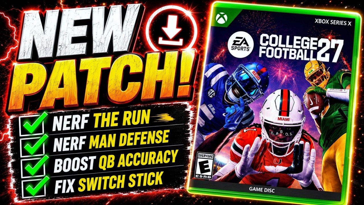 EA наконец-то исправили College Football 27!