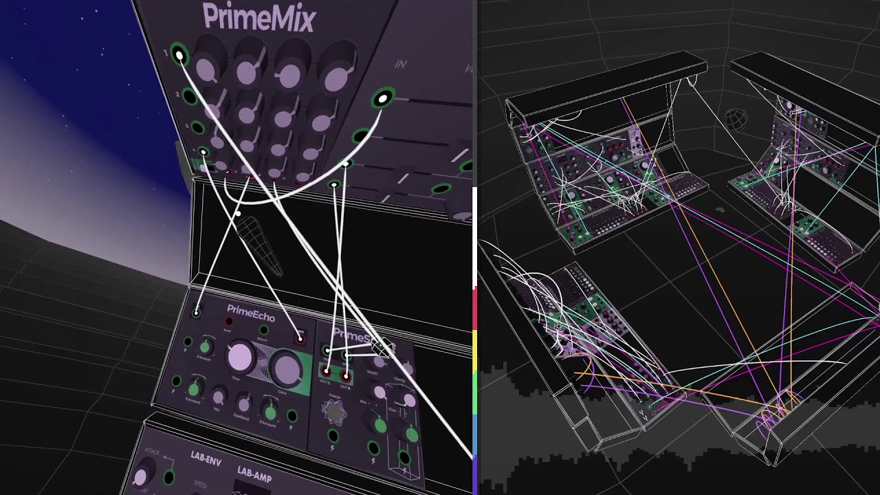 Making beats with SynthVR!