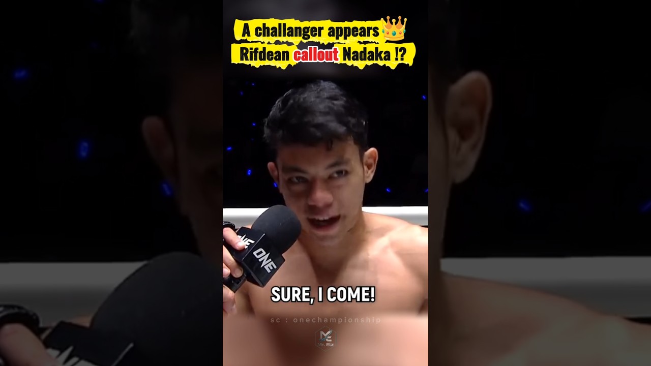 Mengejutkan‼️usai kemenangannya Rifdean langsung Callout Nadaka⁉️😱 