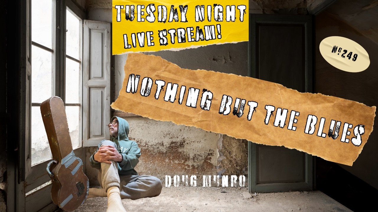 DOUG MUNRO LIVE!- NOTHING BUT THE BLUES! #jazz #bluesguitar #jazzblues