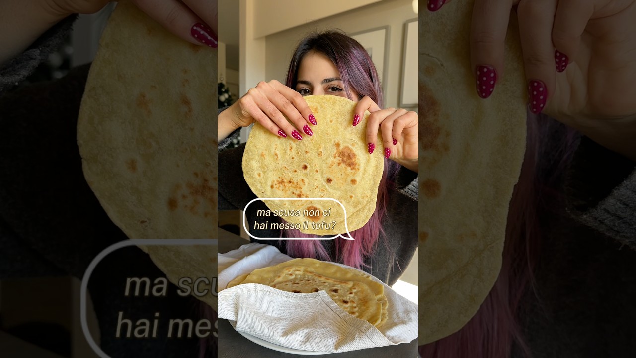 NON CREDERAI A COSA C’È NELL’IMPASTO DI QUESTE PIADINE 👀😳