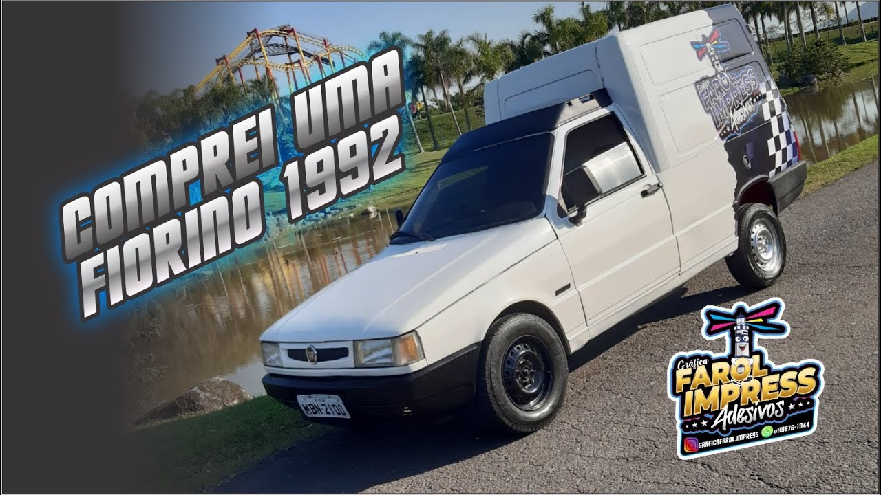 COMPREI UMA FIORINO 1992 CARBURADA - novo canal - novo project car
