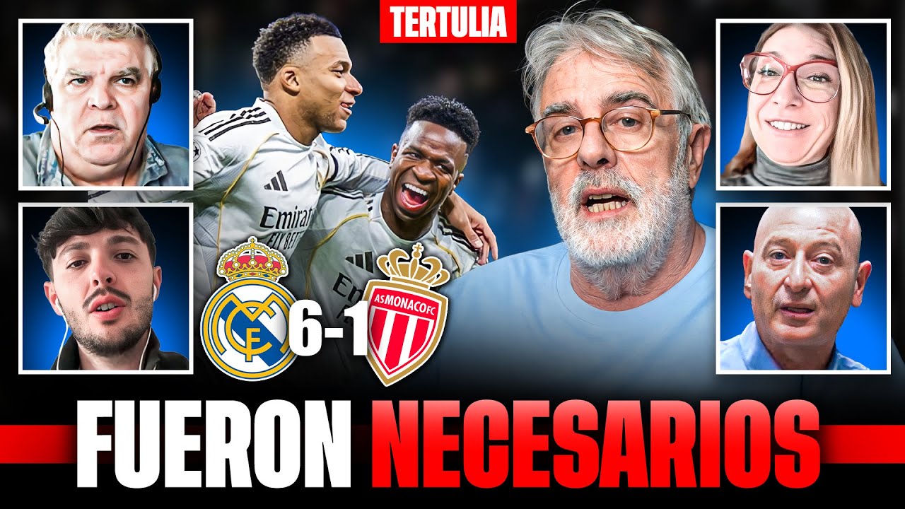 PITAR DA SUS FRUTOS: VICTORIA CLARÍSIMA DE LOS DE ARBELOA | REAL MADRID 6-1 MÓNACO