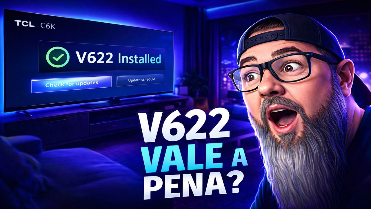 INSTALEI A V622 NA TCL C6K E O RESULTADO SURPREENDEU!