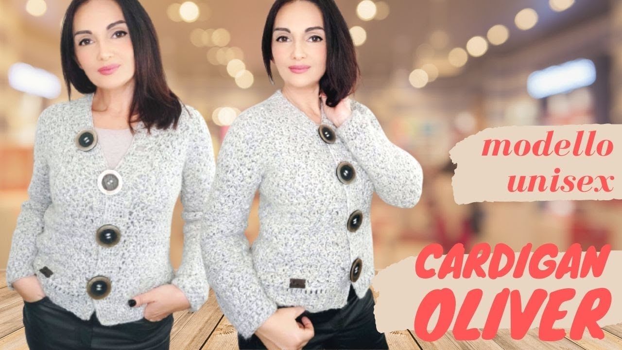 TUTORIAL: Cardigan unisex 