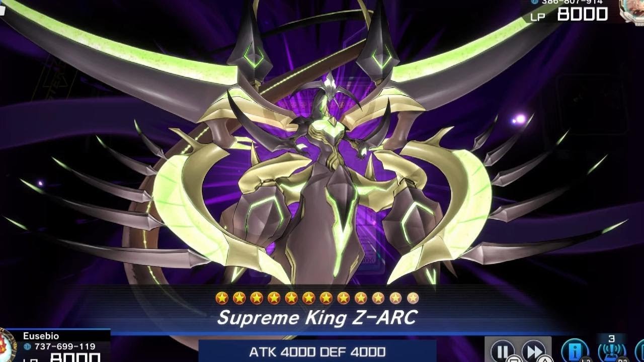 Supreme King Zarc Vs Onomat