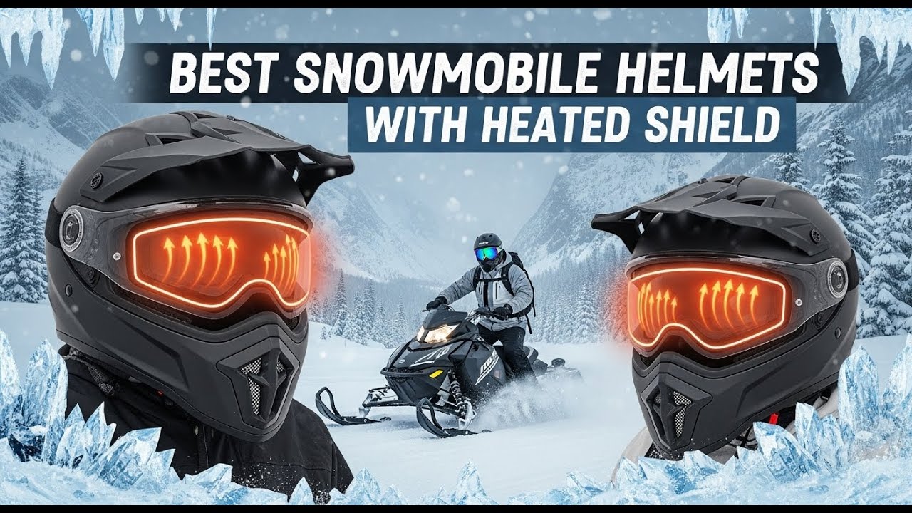TOP 5 Best Snowmobile Helmets With Heated Shield 2026