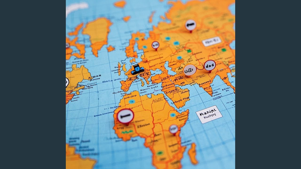 Map of Where I&rsquo;ve Been