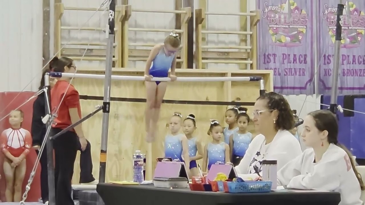 Campbell Competes in Level 2 Gymnastics