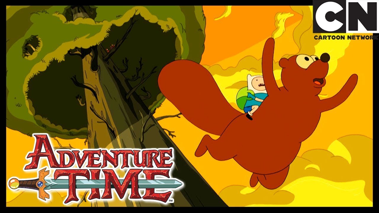 Hora de Aventura Brasil | Subindo Na Árbore | Cartoon Network