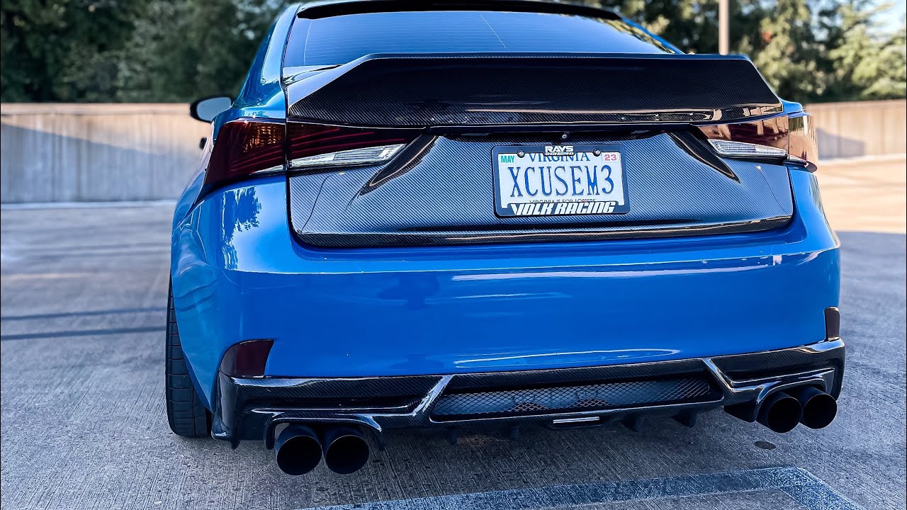 Tinting 17+ Lexus IS Taillights - Light Smoke