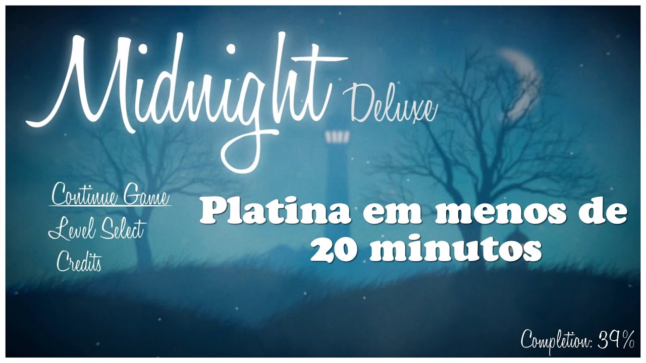 Midnight Deluxe - Como pegar a platina rápido e fácil em menos de 20 min (PS4 e PS VITA)
