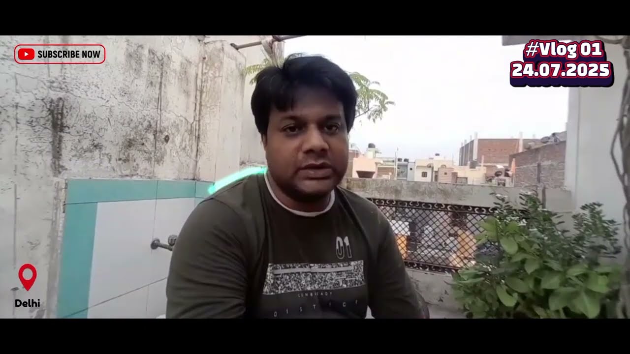 vlog 01 || My first Vlog video 2025