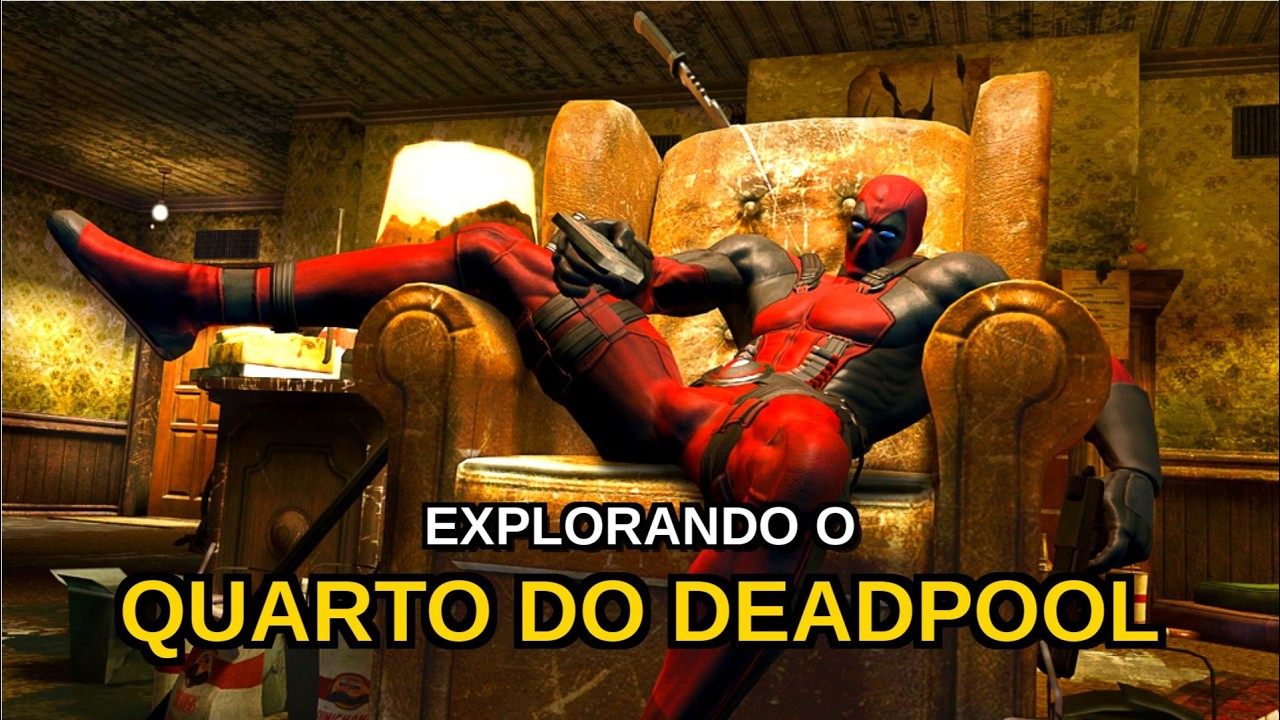 O QUARTO DO DEADPOOL: O que acontece se você clicar em TUDO?