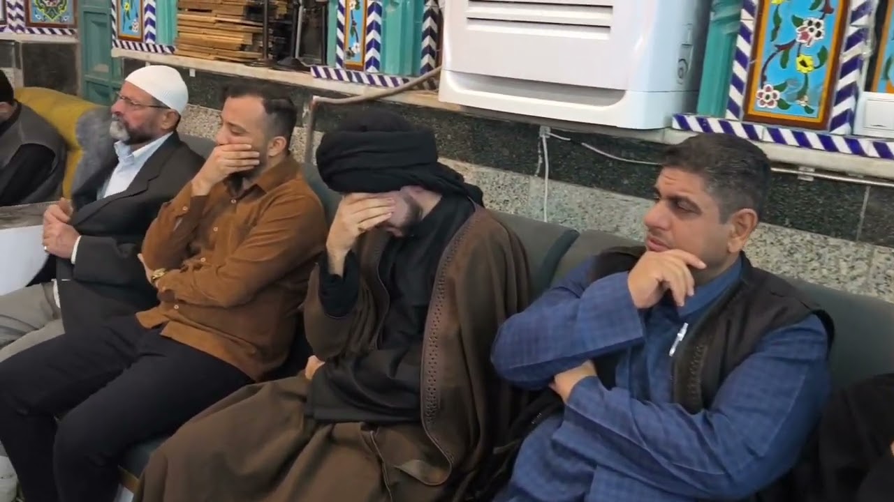 الشیخ امیر الخالدي/نعي حزین الفاطمیة ۱۴۴۷ه‍.ق