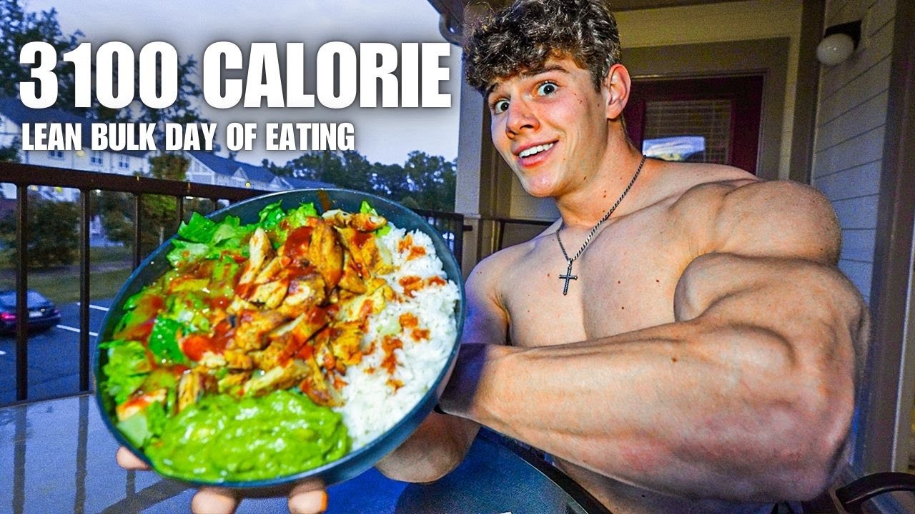 Что я ем за день, чтобы набрать массу | Natural Lean Bulk