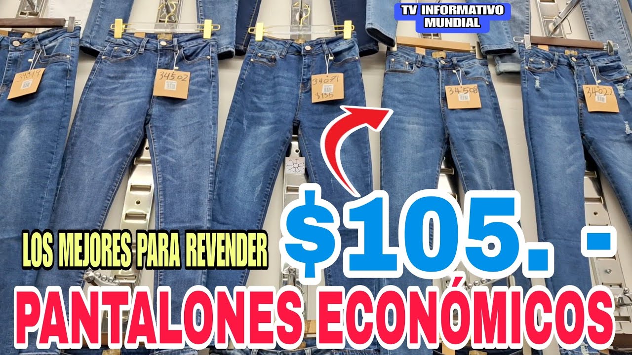Pantalones en BARATA A S&Oacute;LO $105, Los M&aacute;s CHIDOS De CDMX, Aqu&iacute; se surten los del CENTRO
