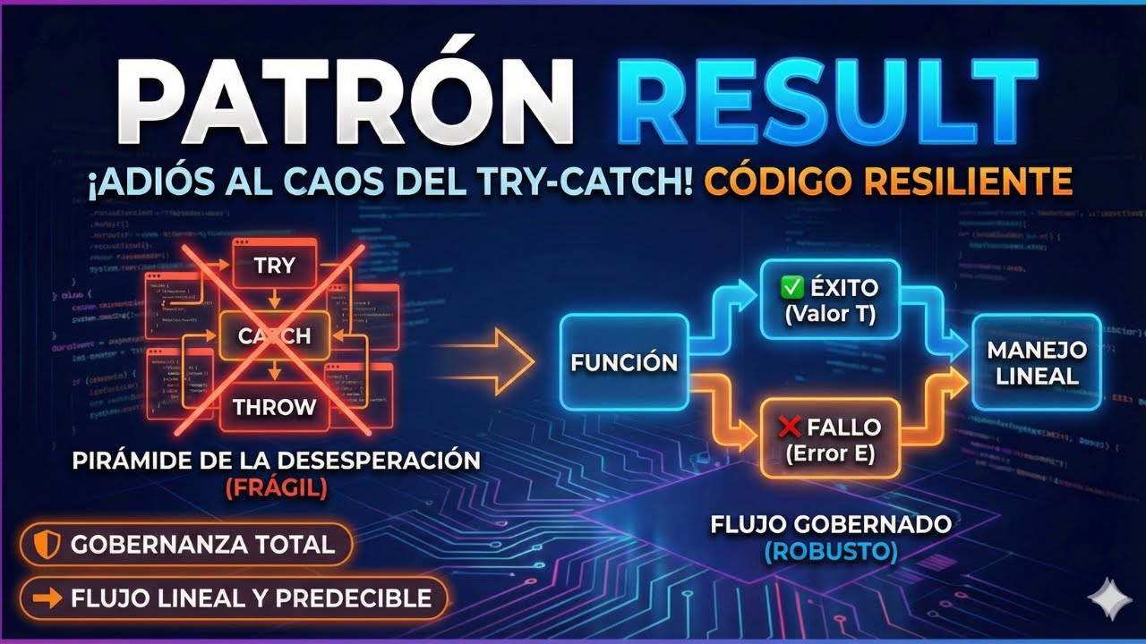 Patrón Result: Por qué lo necesitas y cómo se programa