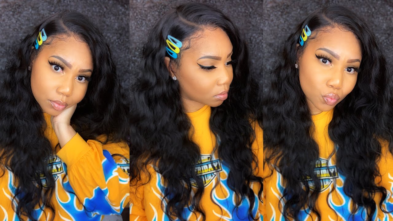 WOWZERS!| Bobbi Boss Miss Origin 13X6 Human Hair Blend Lace Frontal Wig - Body Wave 26"| SAWLIFE