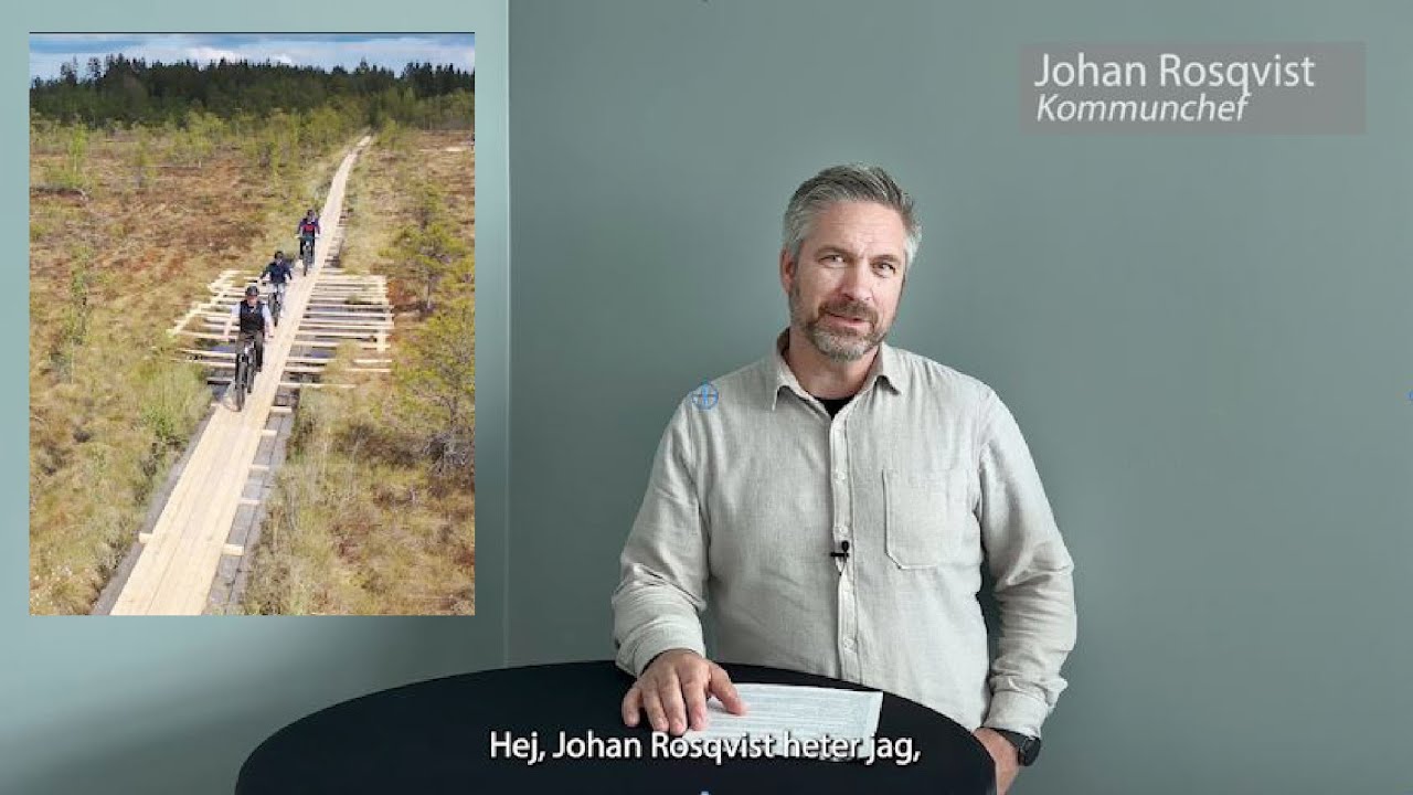 Storfors kommunchef med senaste nytt 20 maj 2025