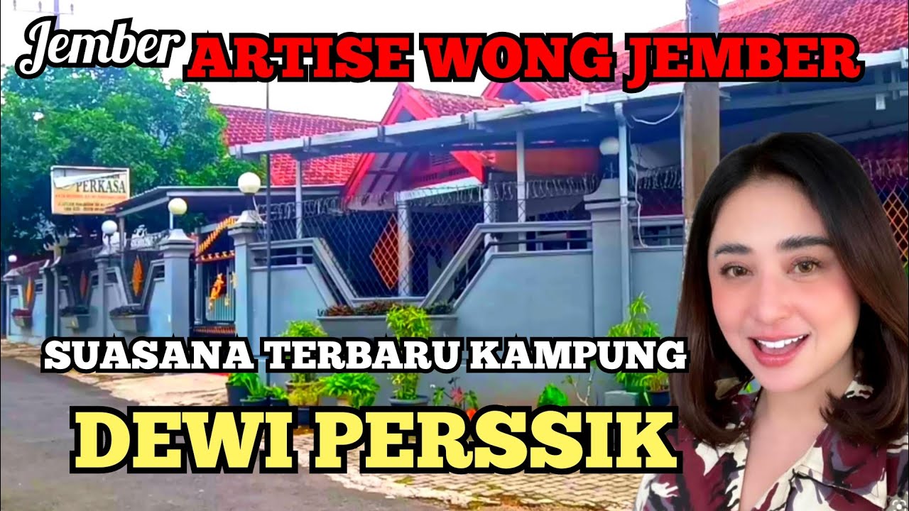WOWW‼️ SUASANA RUMAH DEWI PERSIK DI JEMBER, MENIKMATI SUASANA KAMPUNG SADENGAN SORE HARI
