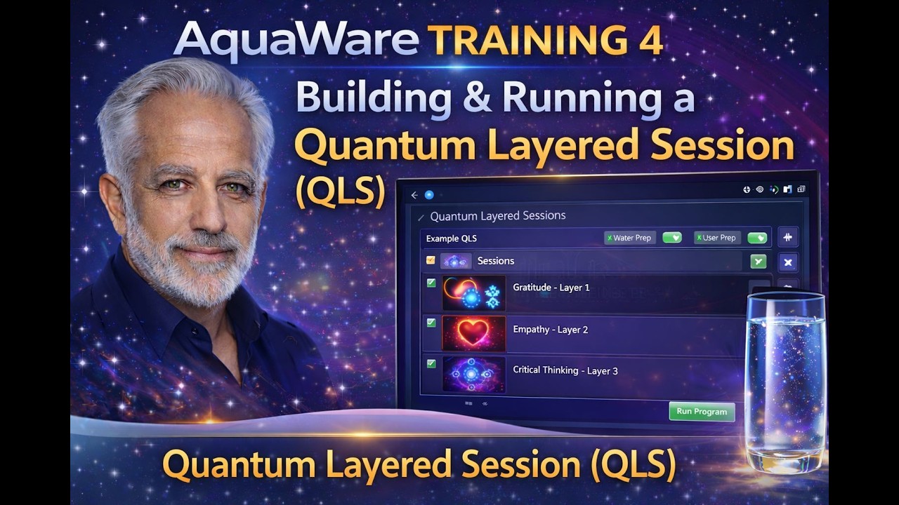 AquaWare Training 4: Building & Running a Quantum Layered Session (QLS Step-By-Step)