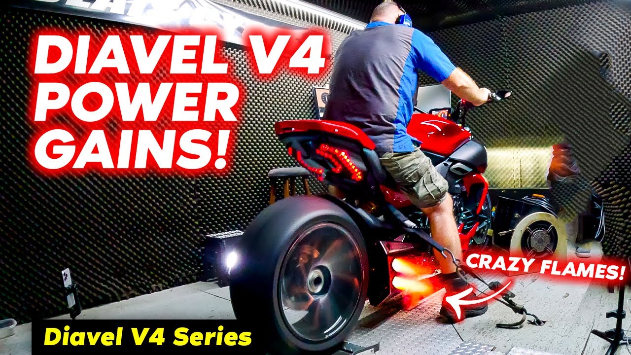 ОТЛИЧНЫЕ ЦИФРЫ!! День на динамометре Diavel V4! Сколько мощности?!