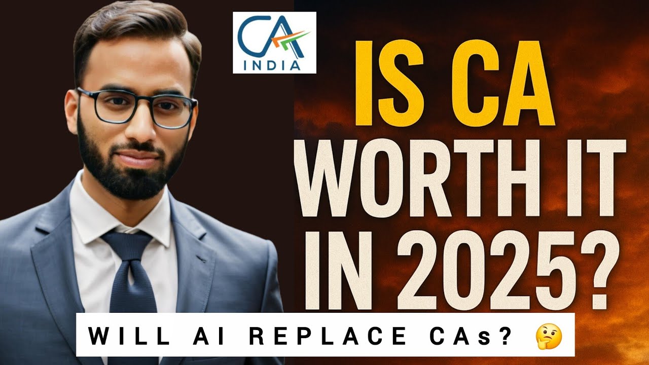 Is CA Worth It in 2025? AI, Jobs & Future of Chartered Accountants 🤔 Will AI replace CA ?