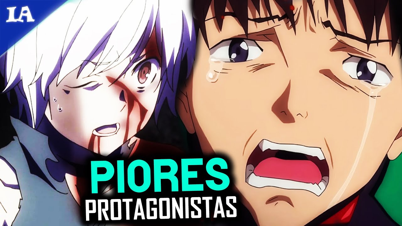 PIORES PROTAGONISTAS EM ANIMES! | Desabafo