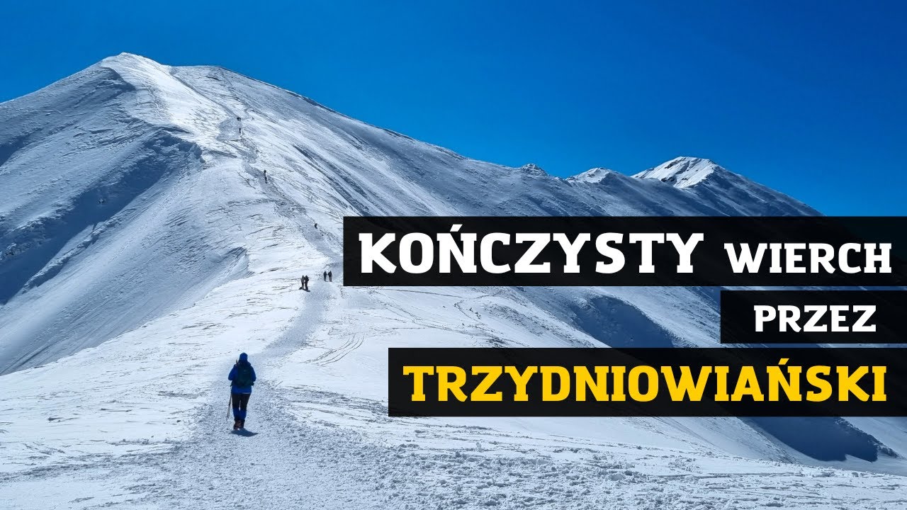 Kończysty Wierch zimą, przez Trzydniowiański Wierch