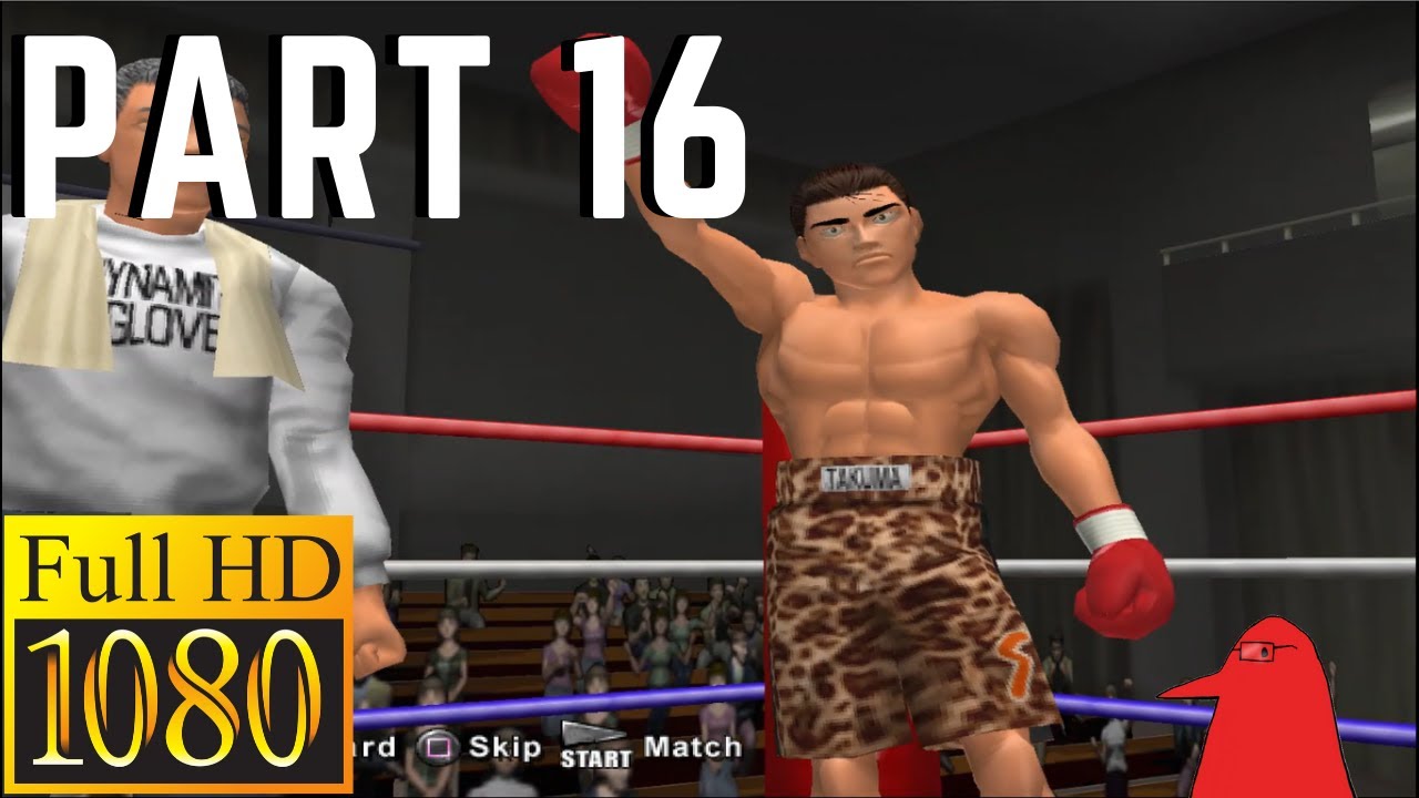 VICTORIOUS BOXERS 2: FIGHTING SPIRIT Ippo VS Saeki Gameplay Walkthrough Part 16【HD】(PCSX2/PS2)