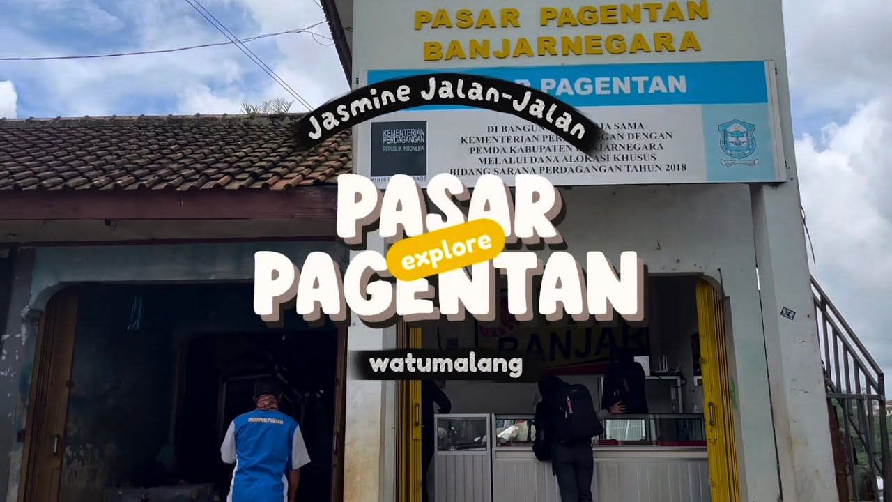MAKAN BAKSO FULL TETELAN MURAH DISINI | Explore Pasar Pagentan Watumalang