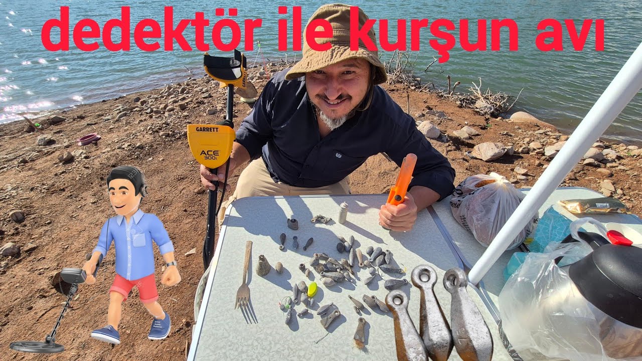 GÖL KENARINDA DEDEKTÖRLE KURŞUN AVI | Güzel bir gün #kurşun #lead #scrap #hurda 