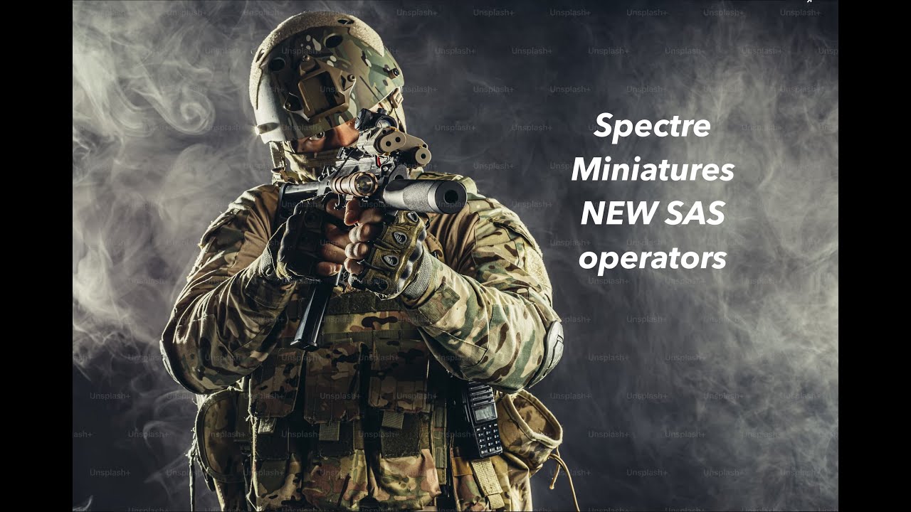 Spectre Miniatures updated Modern SAS