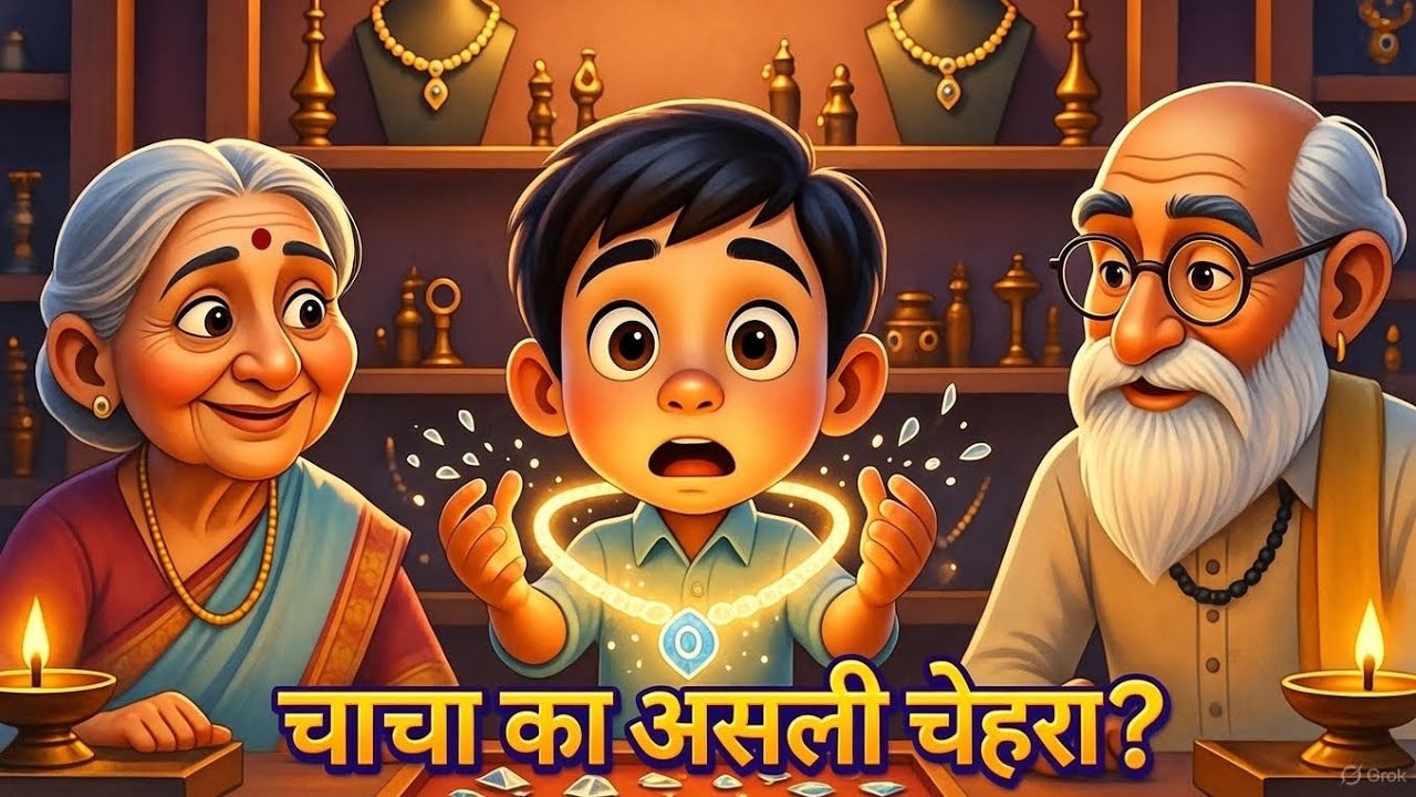 चाचा का धोखा या अनमोल सीख? 💎 | असली-नकली की पहचान | सस्पेंस कहानी | Fake Necklace Changed His Life