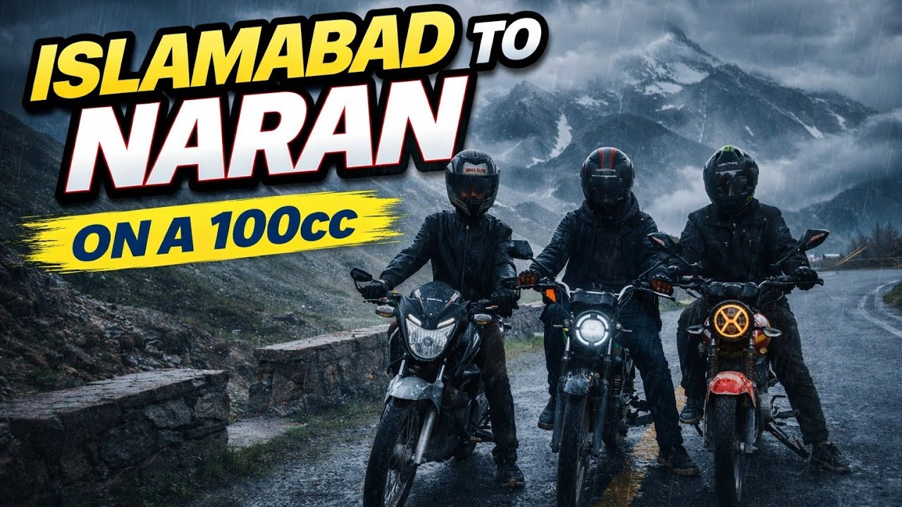 Islamabad To Naran Top on a 100cc | Bike Tour Naran | Part-1