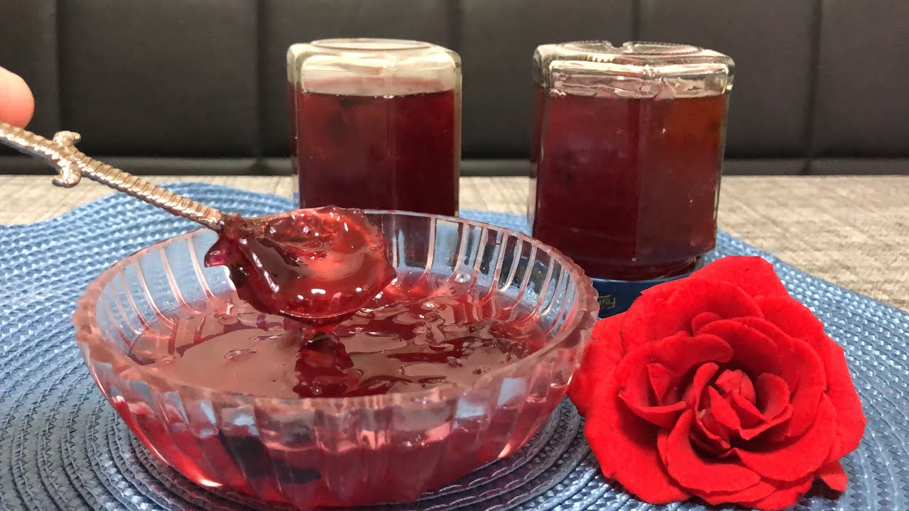 Tam kıvamında gül reçeli tarifi/kolay ve rengi kıvamı şahane gül reçeli nasıl yapılır