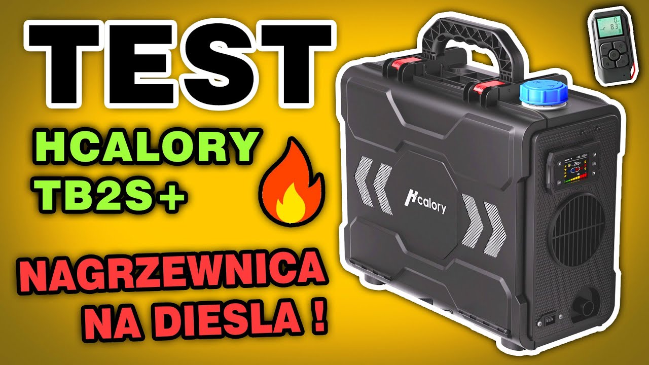 Test nagrzewnicy na Diesla!  HCALORY TB2S+ 🔥