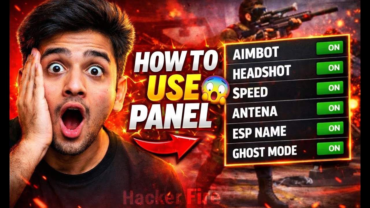 😱 FREE FIRE ME ANY PANEL USE KAISE KARE 😈 | 100% WORKING | NO BAN 🔥