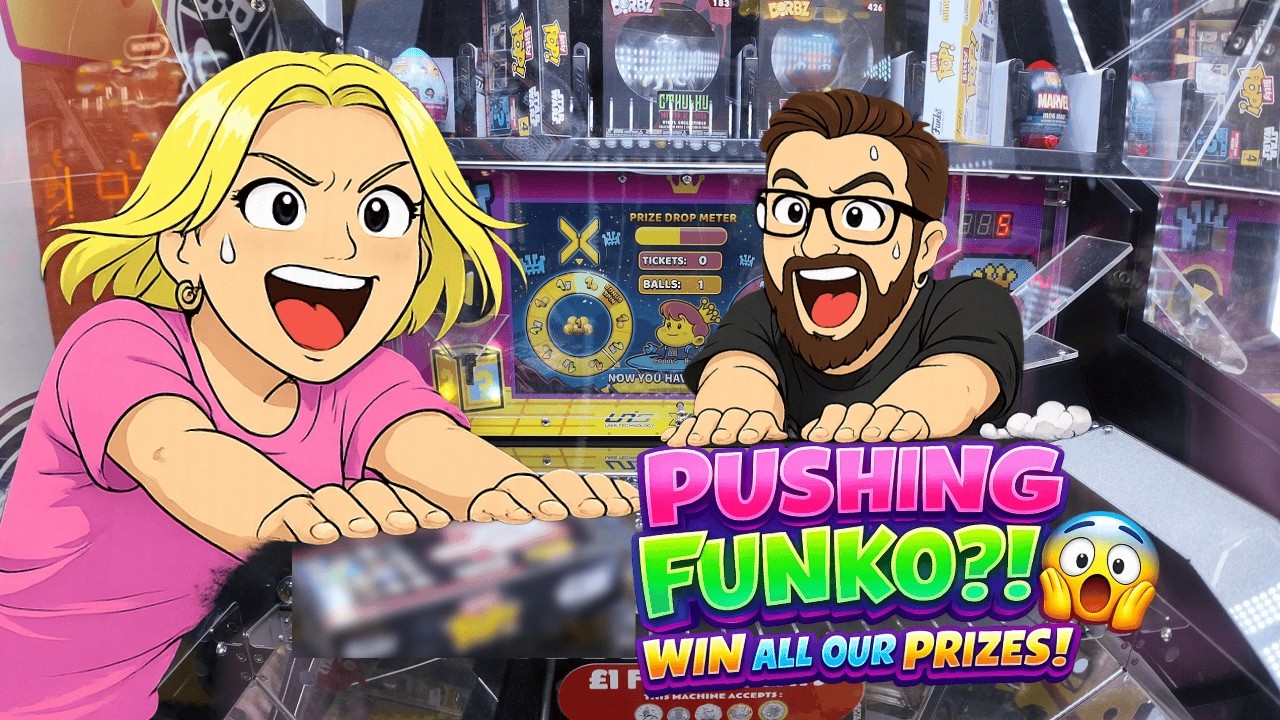 Funko in an Arcade Pusher?! 😱 | Emoji Planet Mablethorpe | #PrizeRun