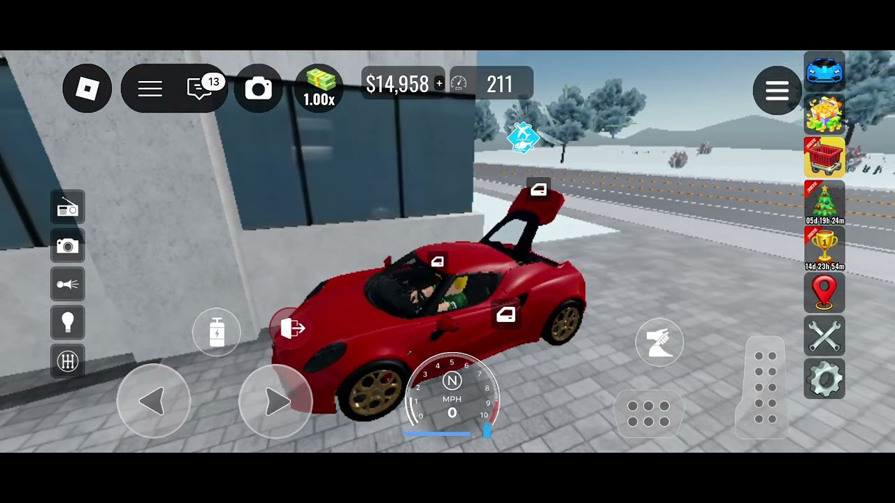 Manejando bajo el agua y en la nieve🫢😲