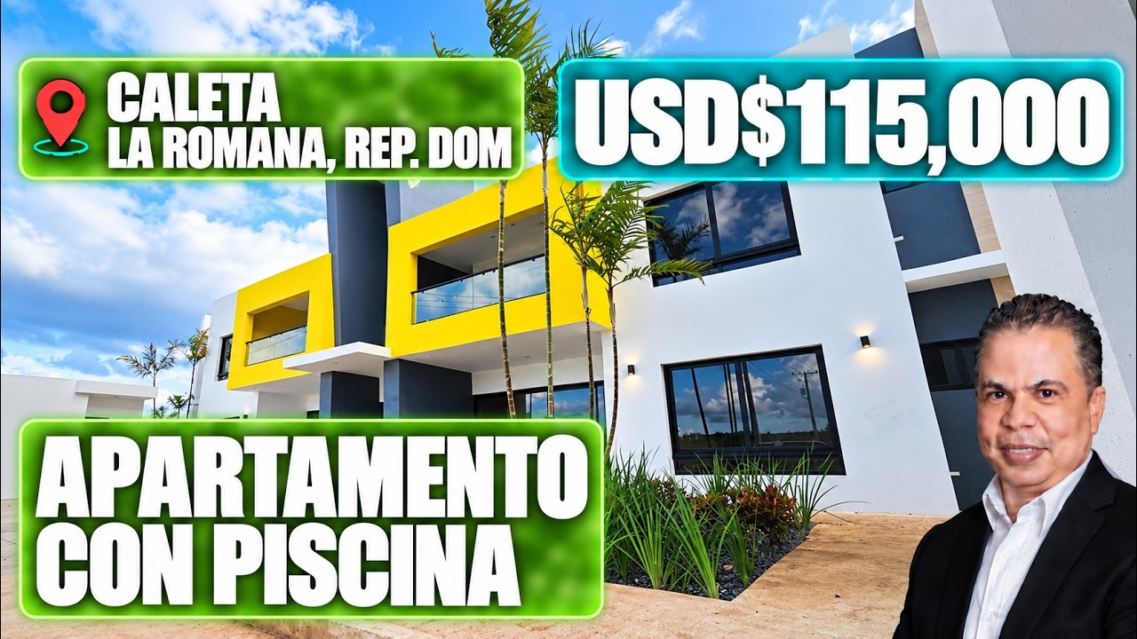 APARTAMENTO CON PISCINA, PATIO o TERRAZA - Jardines de Caleta - LA ROMANA