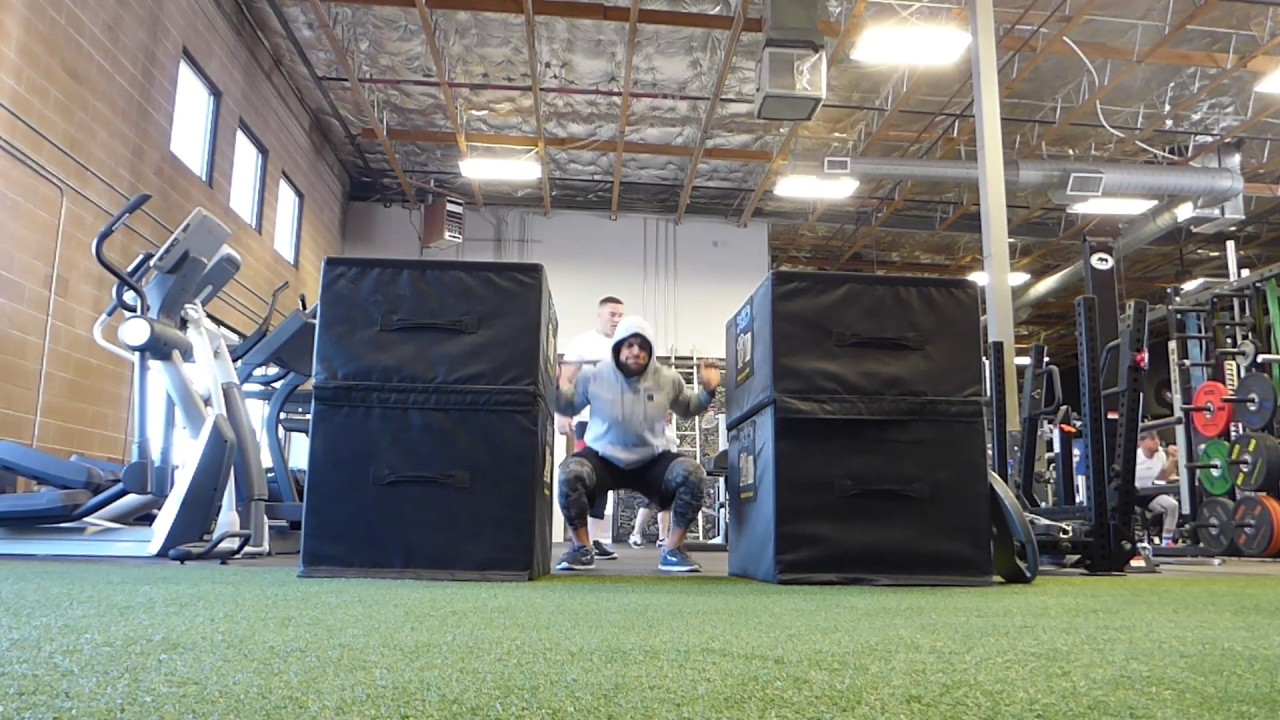315lbs/143kg Speed squats + BACKFLIP with Jacob Hutton