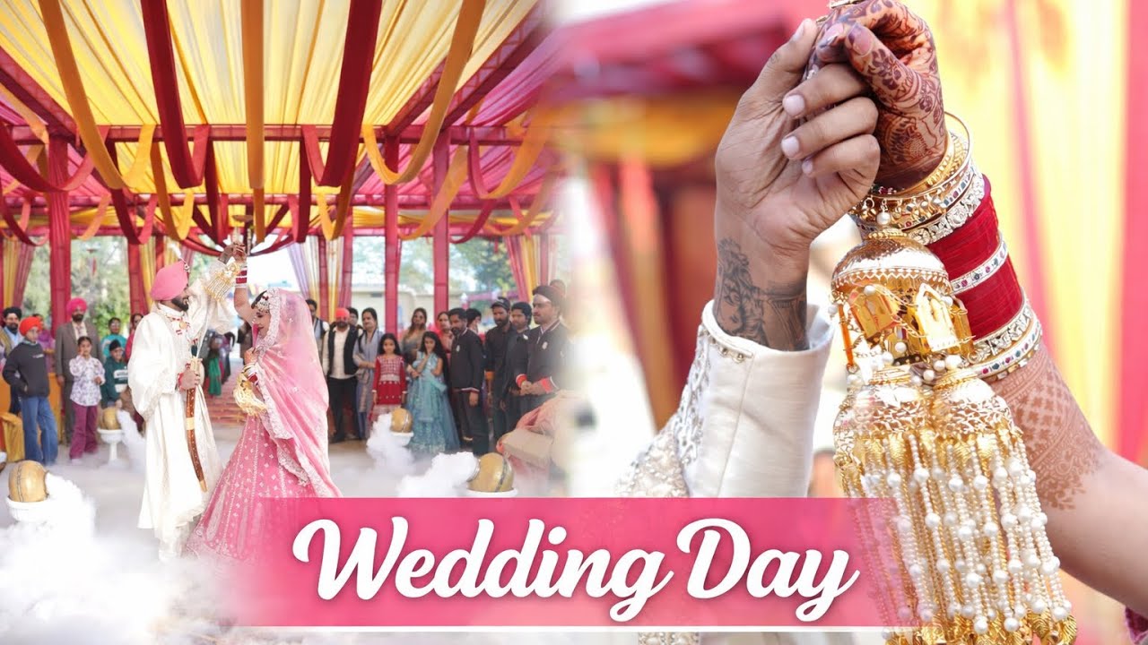 Wedding day || gurpreet singh weds brinder kaur || punjabi wedding 2025