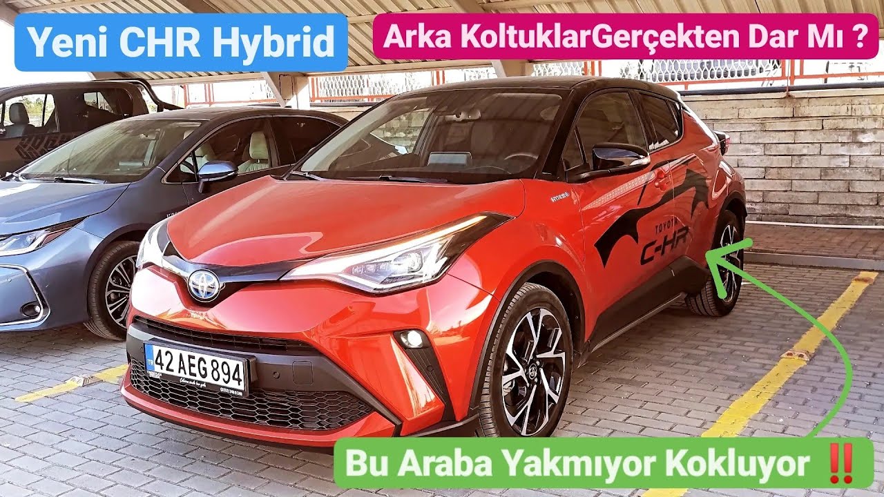 Toyota CHR Hybrid 2022 İnceleme / 1.8 Motor Yeterli Mi ? Bu Araba Yakmıyor Kokluyor !