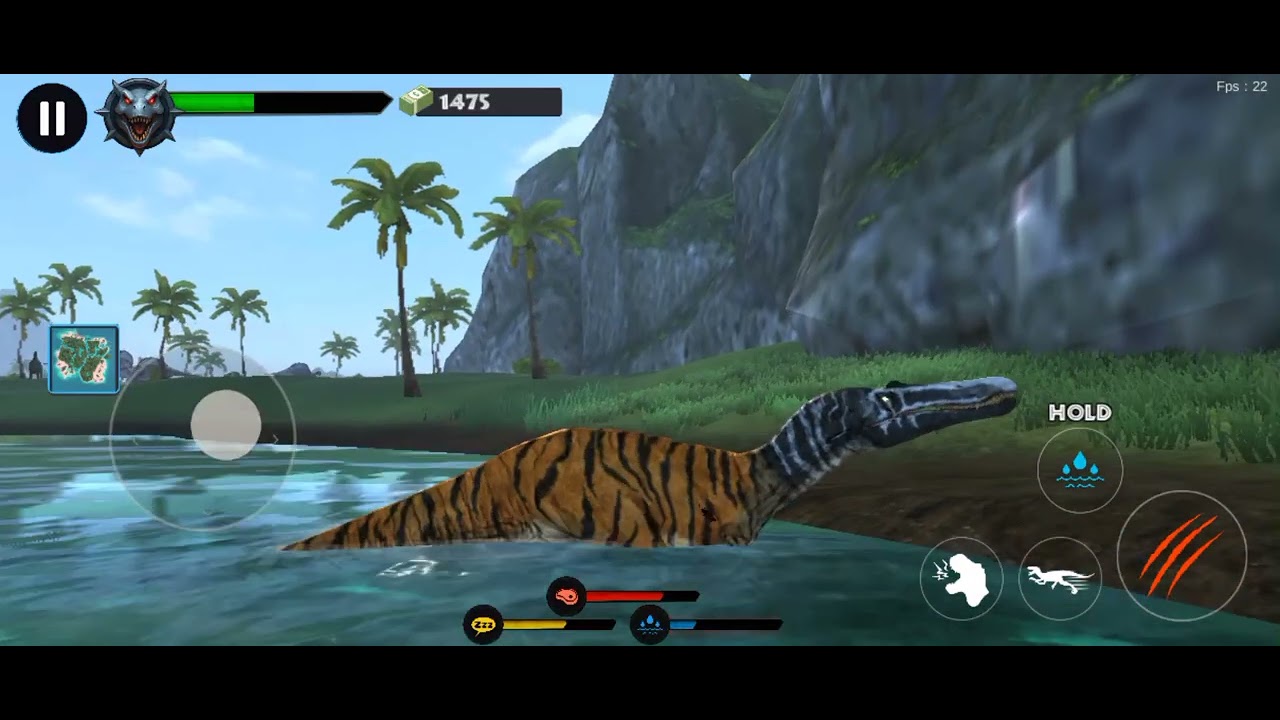 Jurassic clach suchomimus survival 